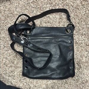 Hammitt Black Leather Crossbody Bag